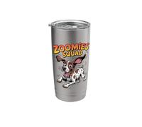 Zoomies Squad Cute Fast Cartoon German Shorthaired Pointer Stainless Steel Insulated Tumbler
