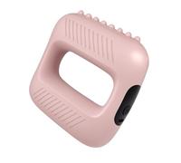 Zoomsnail Vibration Plate Exercise Machine, 400 Lb Weight Capacity Extra Large Size Fitness Platform, Whole Body Workout Fitness Platform with Adjustable Grips for Weight Loss, Fat Burner, Agate Red