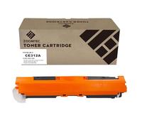 ZOOMTEC Compatible for 126A CE312A Yellow Toner Cartridge Compatible for HP Colour LaserJet Pro CP1025 CP1025NW CP1020 LaserJet Pro 100 Color MFP M175 M175A M175NW M275 TopShot M275 Printer (1 Yellow)