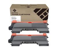 ZOOMTEC Compatible TN2220 TN-2220 Toner Cartridge Work for Brother HL-2130 HL-2132 HL-2240 HL-2240D HL-2250DN HL-2270DW DCP-7060D DCP-7065DN DCP-7070DW MFC-7360 MFC-7460DN MFC-7860DW (2 Pack)