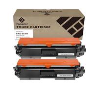 ZOOMTEC CRG-051H CRG 051H Toner Cartridge Compatible with Canon i-SENSYS ImageCLASS LBP-160 LBP-162dw LBP-162dwf MF260 MF264dw MF267dw MF269dw Printer (2x Black, with Chip)