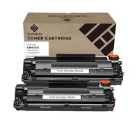 ZOOMTEC for HP CB435A 35A Toner Cartridges for HP Laserjet P1005 P1006 P1007 P1008 P1009 Printer (2 Pack)