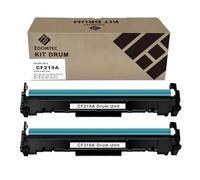 ZOOMTEC Replacement for 19A CF219A Imaging Drum Unit for HP LaserJet Pro M102a M102W MFP M130a MFP 130NW MFP 130FN MFP 130FW Printer (2X Black)