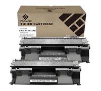 ZOOMTEC Replacement for CRG-719H CRG 719H Toner Cartridge Compatible with Canon LBP-6300dn 6650dn 6680x 6670dn 6310dn MF6180dw 6140dn LBP-253x 251dw 252dw MF411dw 416dw 418x 419x Printer (2x Black)