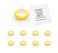 zoomto Sterile Syringe Filter PES 100 Pack, 0.22um Pore Size, 13mm Membrane Diameter, Hydrophilic Filtration High Throughput Sterile Packed Individually