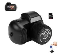 Zoomu Mini Camera Keychain, 1080p Small Nostalgia Digital Camera with 8 Filters, Led Flash Light, Portable Tiny Photo Video Cameras for Travel Study Recording (32G)