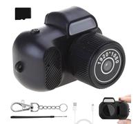 Zoomu Mini Camera Keychain, Mini Retro Keychain Camera, 2025 Upgraded Portable 1080P Small Digital Minicamera for Photo Video Travel Study Recording