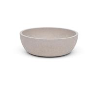 Zoon FloorGrip Bamboo Dog Bowl for Food or Water - Stone Colour - 17cm