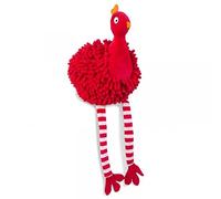 ZOON Large Red Noodly Partridge Dog Toy