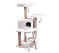Zoon Pet 1.2 M Deluxe Corner Cat Activity House with Scratch Post/Scratcher & Toys