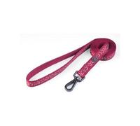 Zoon Walkabout Dog Lead - Small Burgundy Polka Dot