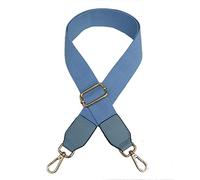 ZOONAI Canvas Crossbody Shoulder Bag Strap Wide Handbag Purse Strap Adjustable Replacement Handbag Belt (Light Blue)