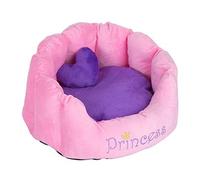Zooplus Comfortable Snuggle Bed Princess Cats Dogs Washable (Pink)