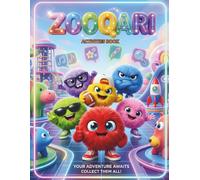 ZOOQARI Activities Book: Mazes, Spot the Difference, I Spy, Color Mixing, Riddles, and Coloring Fun