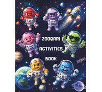 Zooqari Space Activity Book for Kids: Mazes, Coloring, Dot to Dot, Word Search and More