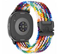 ZOOROO Braided Parachute Straps for Samsung Galaxy Watch 8 Strap 40mm 44mm/8 Classic 46mm, One Click No Gap Elastic Stretchy Nylon Sport Band Wristband for Galaxy Watch8 /8 Classic Men Women