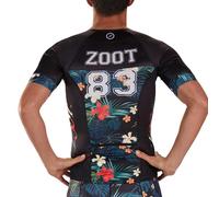 Zoot Ltd Aero 83 19 Short Sleeve Jersey S Black / Flowers