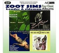 Zoot Sims - Four Classic Albums [Stretching Out / Starring Zoot Sims / Down Home / The Jazz Soul Of Porgy And Bess]