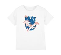 Zootopia 2 Nick Wilde Stay Wild Kids T Shirt, White, 5-6