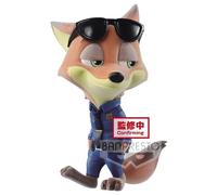 Zootopia Nick Disney Characters Fluffy Puffy Police Costume PVC Figure BANPRESTO