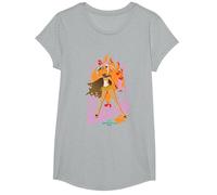 Zootropolis Gazellion T-Shirt, Girls, Heather Grey, Small