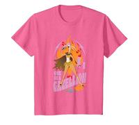 Zootropolis Gazellion T-Shirt, Youth, Pink Heather, Small