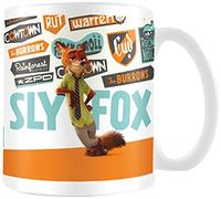 Zootropolis Pyramid International (Sly Fox) Official Boxed Ceramic Coffee/Tea Mug, Multi-Colour, 11 oz/315 ml