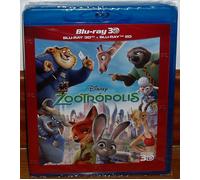 Zootropolis Zootopia Disney No. 57 Combo Blu-Ray 3D + Blu-Ray New (Unopened) R2