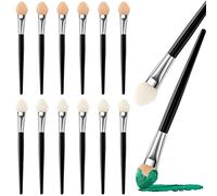 Zopeal 24 Pcs Sponge Applicators Eyeshadow Brush Pastel Applicators Small Sponge Painting Brushes Makeup Sponges Small Brush Hand Tools for Pastel Artist Painting Pastels, Makeup, DIY Scrapbooking