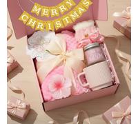 Zopeal Gifts for Women, Care Gifts Get Well Soon Package, Relaxing Care Package, Birthday Basket for Women, Thank You Box for Her Mom Sister Friend Wife Girlfriend Coworker (Pink)