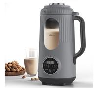 Zopehan Nut Milk Maker, 35oz(1000ml) Automatic Soy, Almond, Oat Milk Maker - 8 in 1, Delay Start/Self Clean (Grey)