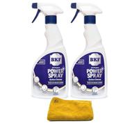 Zopper® 2 x 500ml BKF Power Spray Stains & Limescale Remover with Microfiber cloth, Multi-purpose