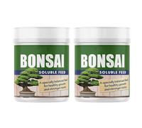ZOPPER 2 x Bonsai Soluble Feed 200g House Plant Food For Bonsai Species, Ericaceous and Lime-Hating Plants Strengthen Bonsai Roots and Stems Suitable For Indoor and Outdoor Use.