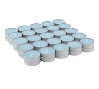 ZOPPER | 50 x Cotton Flowers Tealights Scented Candles | Multipurpose | Smokeless with Impressive Fragrance | Ideal for Easily Decoration in Parties, Events & More