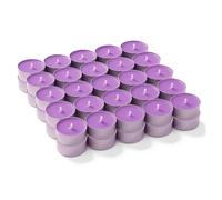 ZOPPER 50 x Tealights Lavender Scented Candles | Multipurpose, Smokeless with Impressive Fragrance | Ideal for Easily Decoration in Parties, Events & More