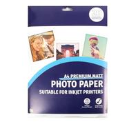 Zopper A4 Matte Photo Paper 230 GSM 20 Premium Sheets for Inkjet Printers Smooth Finish Photo Paper Ideal for Albums, Framing, Craft Prints & High-Resolution Image Printing