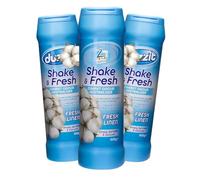 Zopper Carpet Odour Neutraliser Powder 3 x 500g Fresh Linen Scent Shake & Fresh Eliminates Cooking & Tobacco Smoke Smells, Easy Vacuum