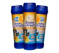 Zopper Carpet Odour Neutraliser Powder, 3 x 500g Pet Fresh Lemon Scent