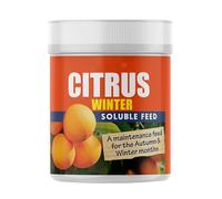 ZOPPER Citrus Tree Food Winter Feed Plant Fertilizer Soil Fruit Orange Lemon 200g Soluble Powdered Fertilizer Feed Promote Strong & Healthy Growth and Improve Fruiting.
