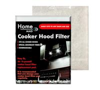 ZOPPER Cooker Hood Filter 4Pk - 47cm x 57cm Universal Cut to Size Anti-Grease with High Absorption Power Easy DIY Replacement for Kitchen Extractor Fans
