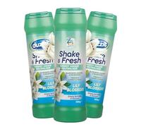 Zopper Duzzit Shake & Fresh Pack of 3 500gm Carpet Odour Neutraliser Lily Blossom Freshens Carpet & Rugs Simply Sprinkle & Vaccum