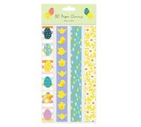 ZOPPER Easter Paper Chains Easter Room Decorations, 80 Paper Chains Banners & 4 Designs Festive Party Decorations Easter Crafts
