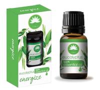 Zopper Essential Oil Pack of 4 x 10ml Eucalyptus | Energising Aromatherapy Oil for Diffuser, Home Fragrance & Spa Use