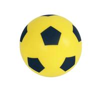 ZOPPER Fun Sport Foam Football 12cm - Yellow Soft Sponge Foam Soccer Ball, Indoor Outdoor Foam Ball Great Fun & Suitable For All Ages