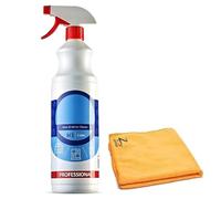 Zopper H3 Glass Mirror Cleaner 1L Smear Free Trigger Spray Quick Powerful Easy to Use Bottle For Sparkling Cars Home Window and more with Microfiber Cloth (Pack of 1)