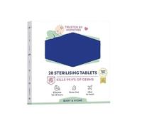 Zopper Mil-ton Sterilising Tablets, Baby Bottle & Breastfeeding Equipment Cleaner, Kills 99.9% Germs, Rinse-Free, Travel-Friendly Steriliser, Feeding Accessories, 56 Tablets (Pack of 2)