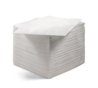Zopper Paper Serviettes Soft Napkins 200 Pack 2-Ply 40 x 40 cm White Disposable Strong Table Napkins for Dinner Parties Events Restaurants Catering