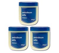 Zopper | Petroleum Jelly 250g - Original Petroleum Jelly Ideal for Cracked, Dry Skin and Eczema relief Skin Protection and Healing Soothing Properties -3pk