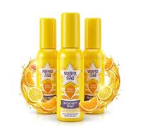 ZOPPER Pooper Star Toilet Air Freshener Spray, 3 x 60ml Citrus