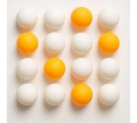 ZOPPER Premium Table Tennis Balls 24-Pack - 12 Orange & 12 White - ABS 40+ Ping Pong Balls for Training, Learning & Recreation